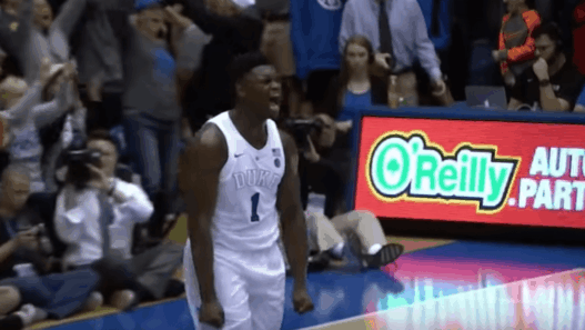 Zion Williamson Celebration