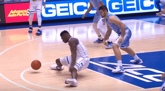 Zion Williamson knee