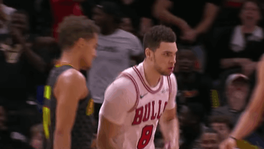 Bulls Hawks Zach LaVine