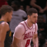 Bulls Hawks Zach LaVine