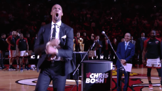 Chris Bosh Ceremonie