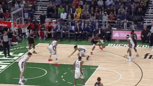 Chris Paul crossover DJ Wilson