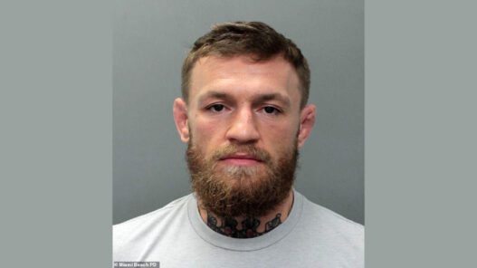 Conor McGregor mugshot
