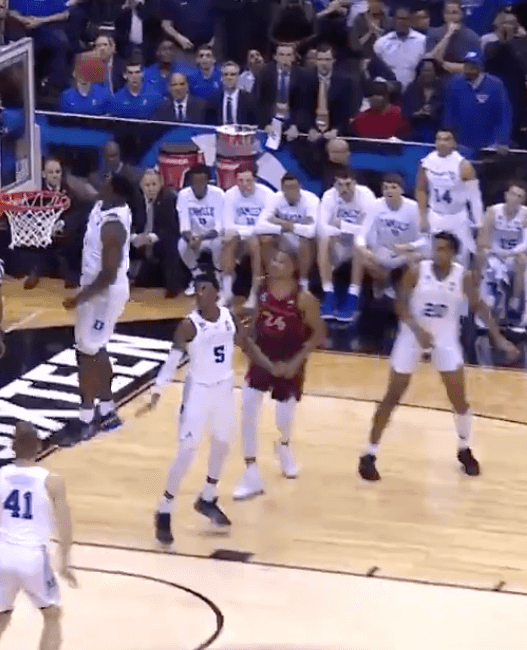 Duke Zion Williamson Virginia Tech