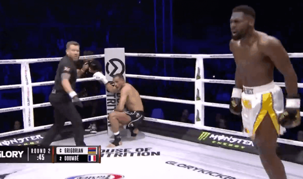Glory 64 - Cedric Doumbé explose Grigorian et prend la ceinture