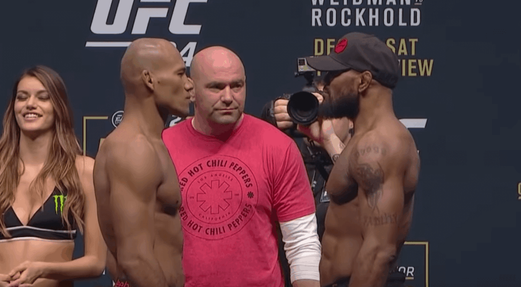 Jacare Souza Yoel Romero UFC