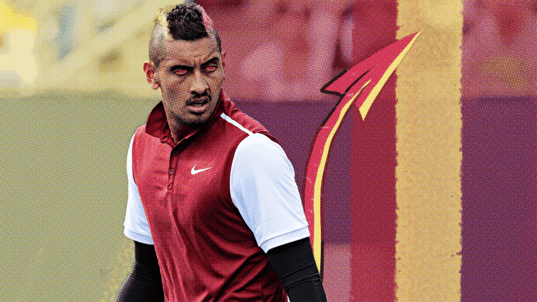 Nick Kyrgios super vilain