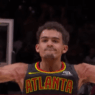 Trae Young celebration