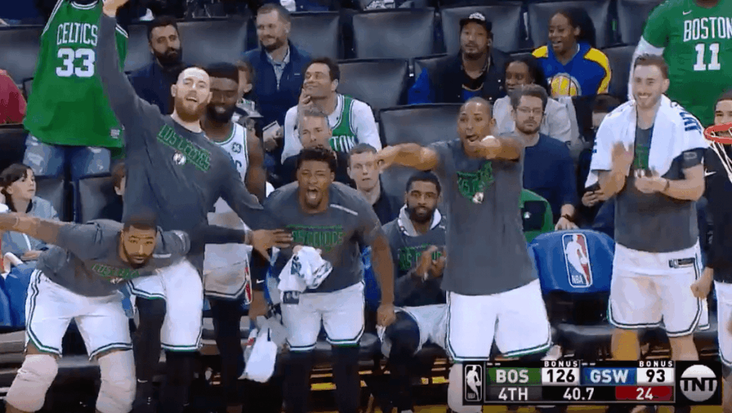 Warriors Celtics