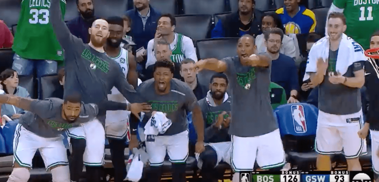 Warriors Celtics