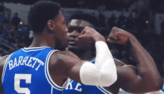 Zion Williamson RJ Barrett Duke