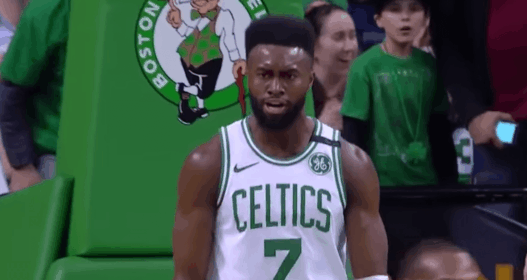 Jaylen Brown Boston Celtics Celebration