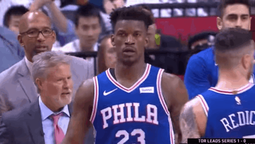 Jimmy Butler Sixers Raptors