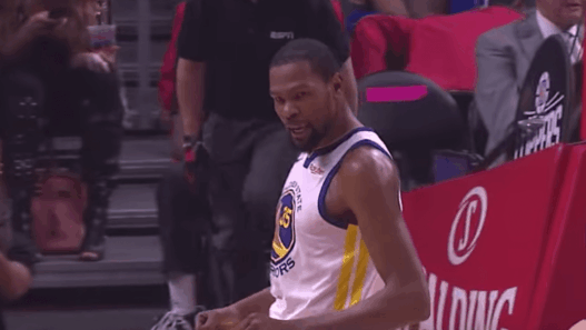 Kevin Durant Clippers Warriors