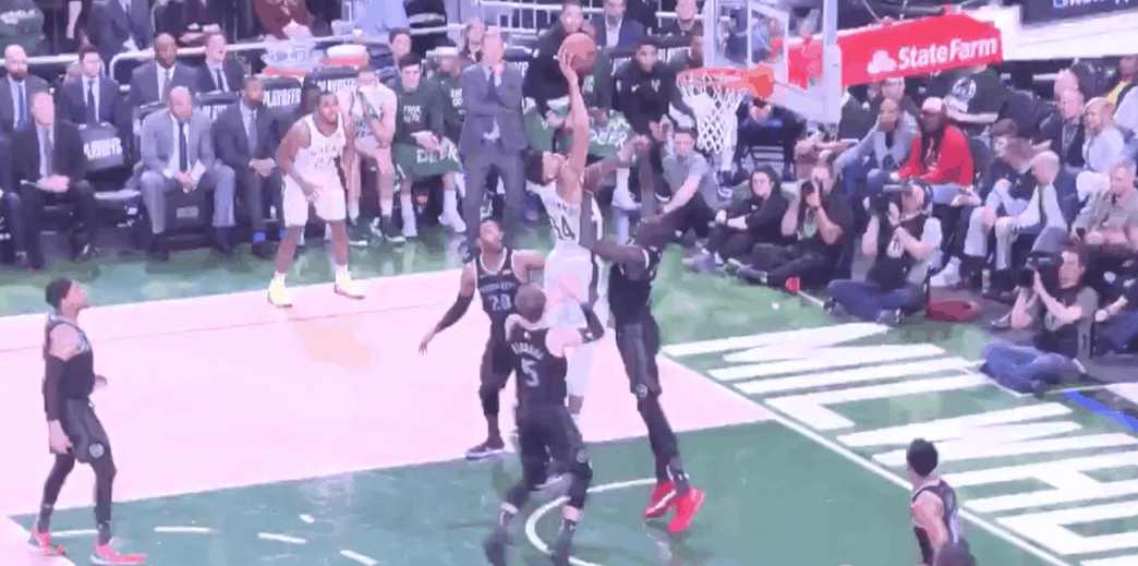 NBA Playoffs Giannis Thon Maker Bucks