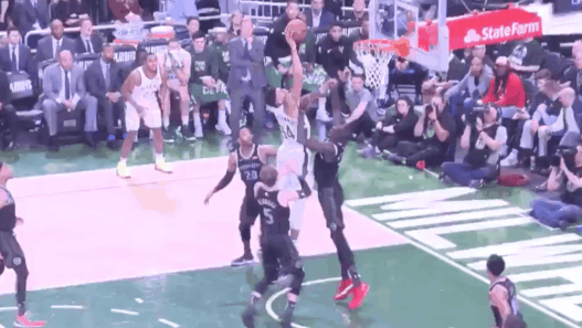 NBA Playoffs Giannis Thon Maker Bucks