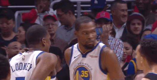 NBA Playoffs Kevin Durant Warriors Clippers