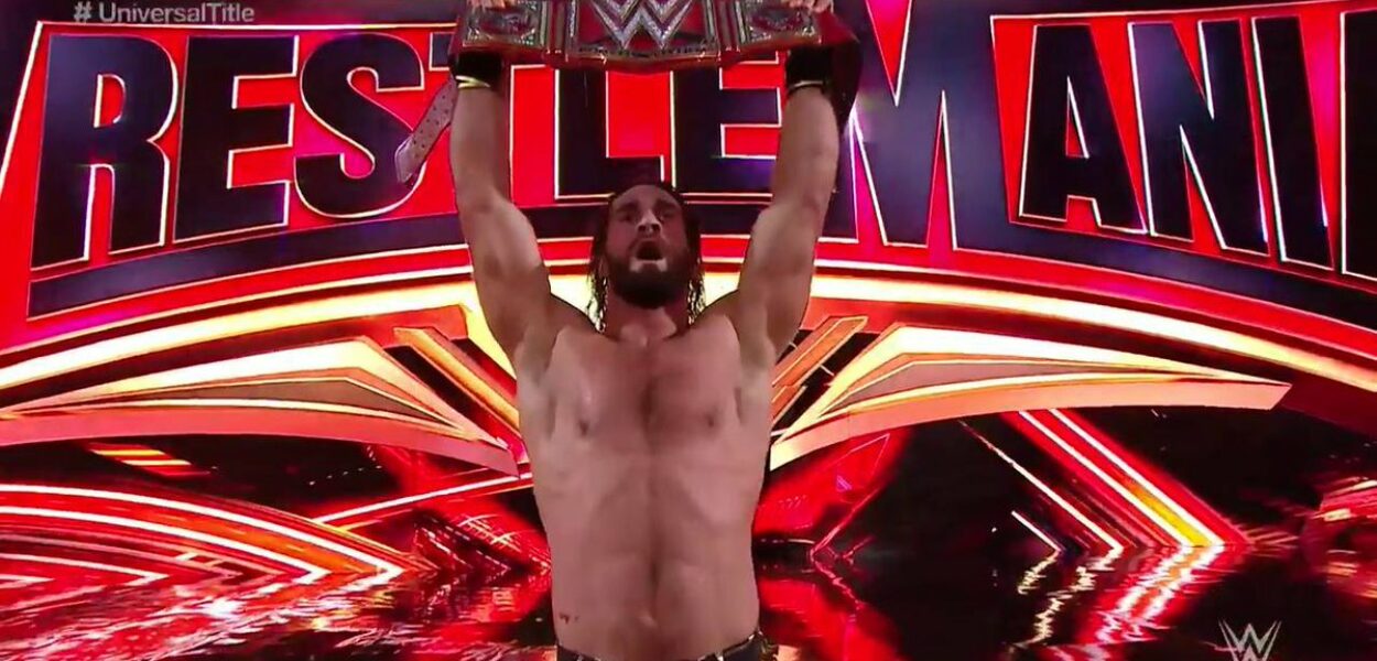 Seth Rollins WrestleMania 35 Champion