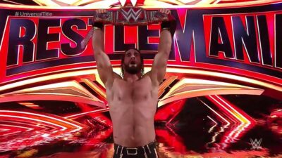 Seth Rollins WrestleMania 35 Champion