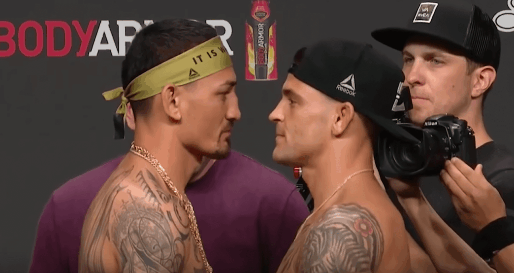 UFC 318 dustin poirier holloway
