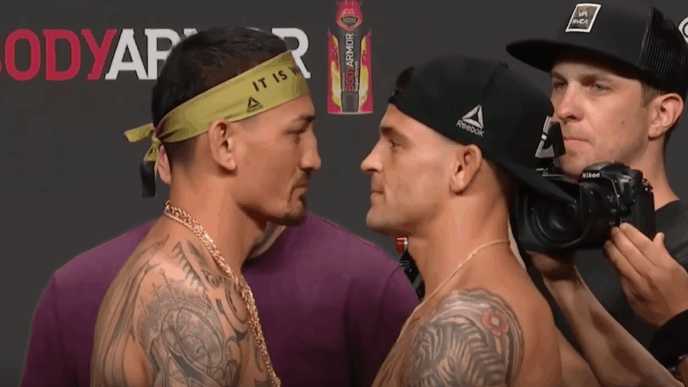 UFC 318 dustin poirier holloway