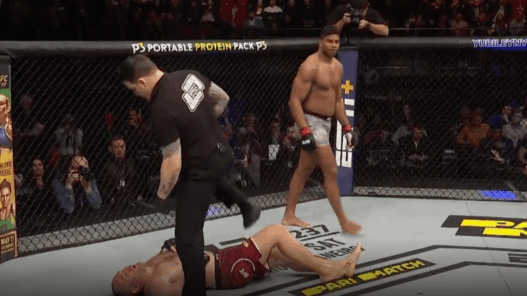 UFC Alistair Overeem Oleinik TKO