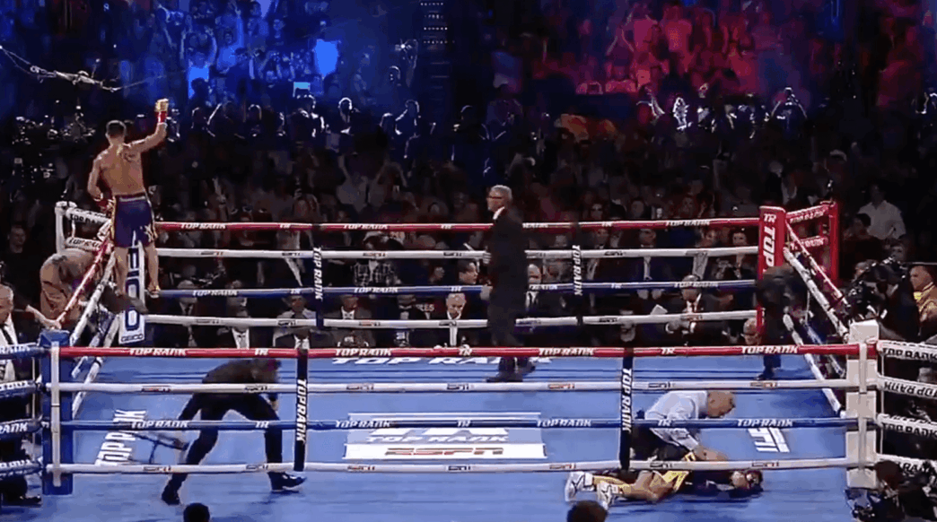 Vasyl Lomachenko Anthony Crolla par KO