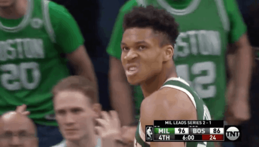 Giannis Bucks Celtics