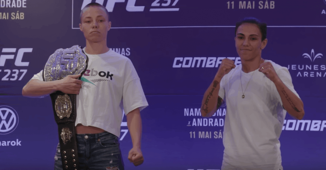 UFC 237 Namajunas Andrade