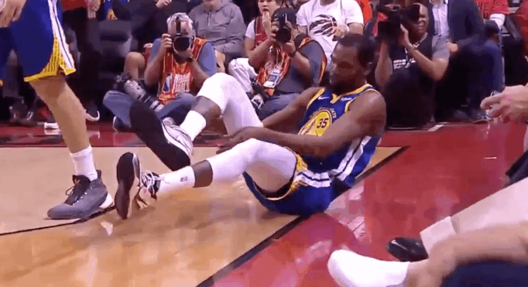 Kevin Durant Warriors Raptors