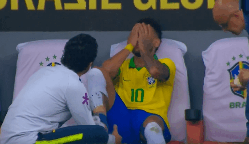 Neymar blessure