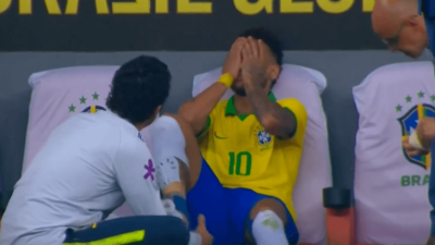 Neymar blessure