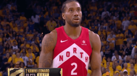 Toronto Raptors Kawhi Leonard NBA Finals