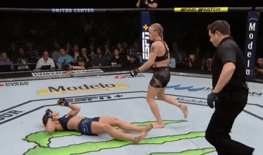 Valentina Shevchenko Jessica Eye KO UFC 238