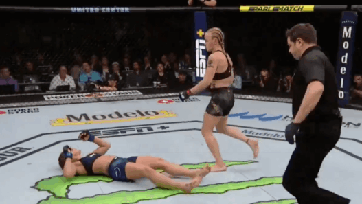 Valentina Shevchenko Jessica Eye KO UFC 238