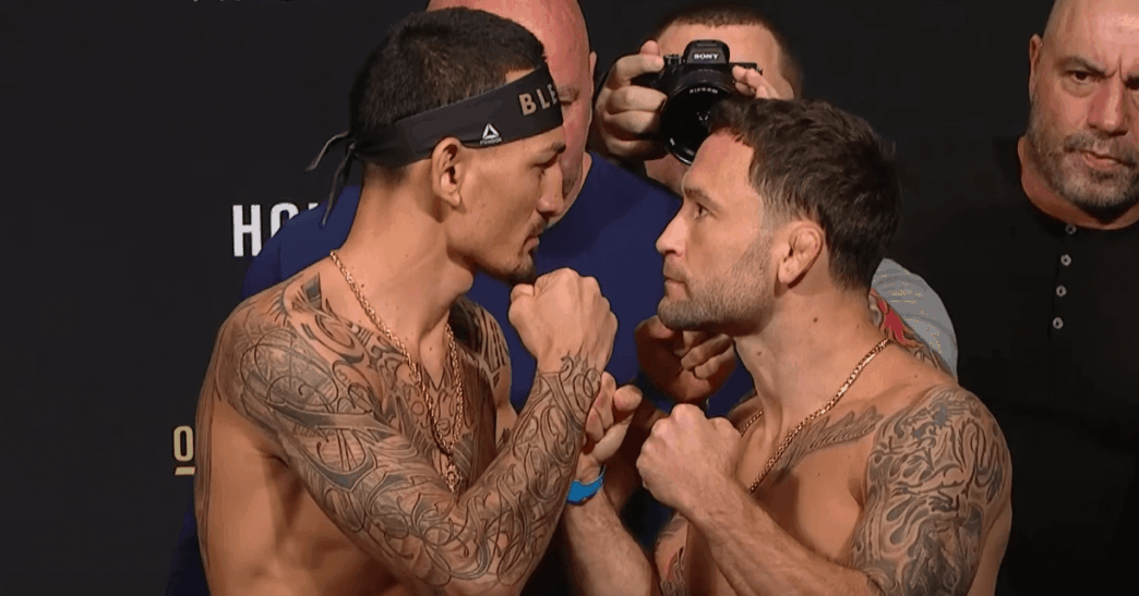 Max Holloway Frankie Edgar UFC 240 resultats