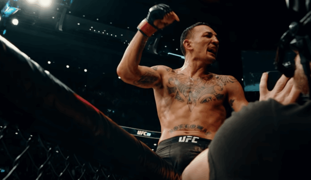 Max Holloway UFC celebration