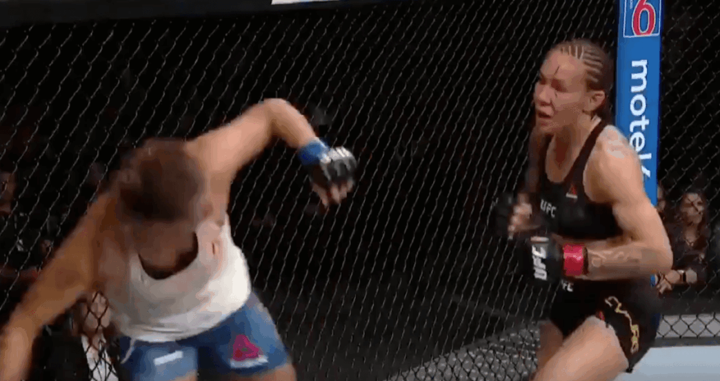 UFC 240 Cris Cyborg Felicia Spencer