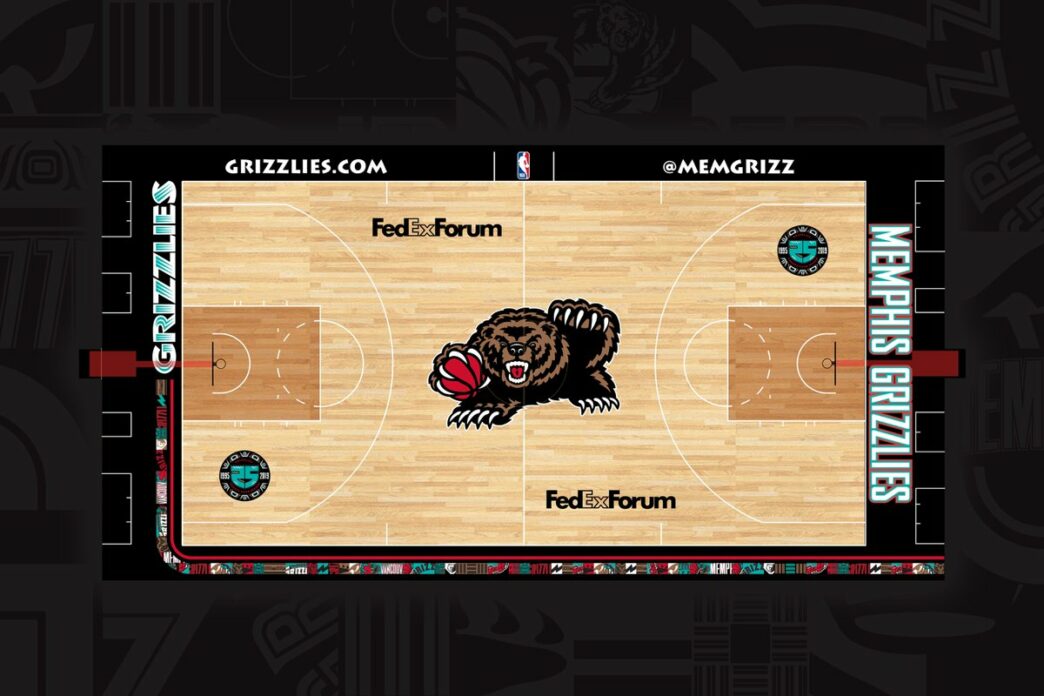 Memphis Grizzlies parquet