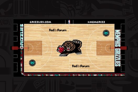 Memphis Grizzlies parquet