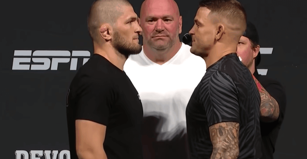 UFC Khabib Nurmagomedov Dustin Poirier