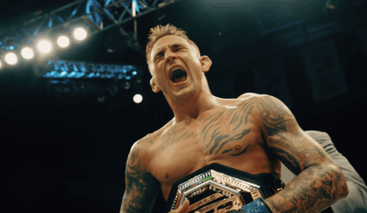 Dustin Poirier UFC celebration