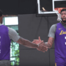 Lakers Anthony Davis LeBron James