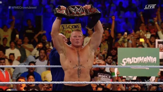 Brock Lesnar Cain Velasquez WWE Crown Jewel