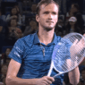 Daniil Medvedev celebration