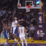 LeBron James assist Lakers Warriors