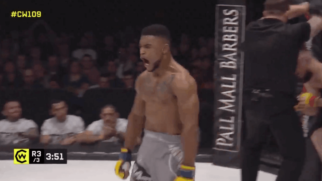 Morgan Charriere Cage Warriors