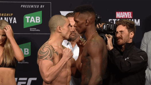 Robert Whittaker Israel Adesanya UFC