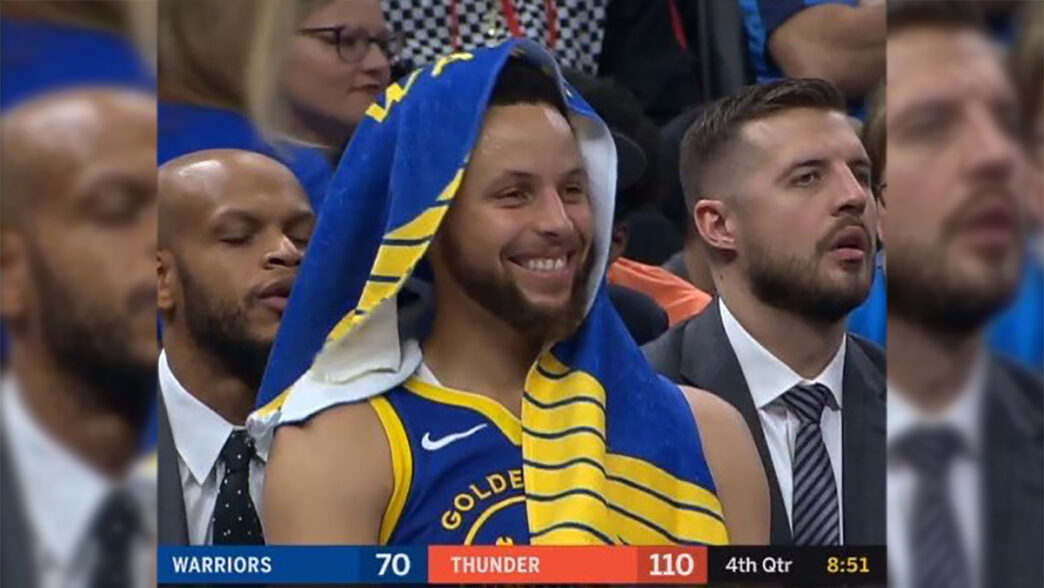 Warriors Stephen Curry OKC