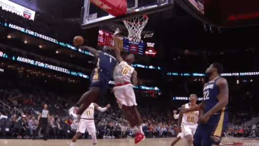 Zion Williamson dunk Pelicans